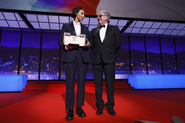 Nadia Melliti reçoit le Prix d'interprétation féminine