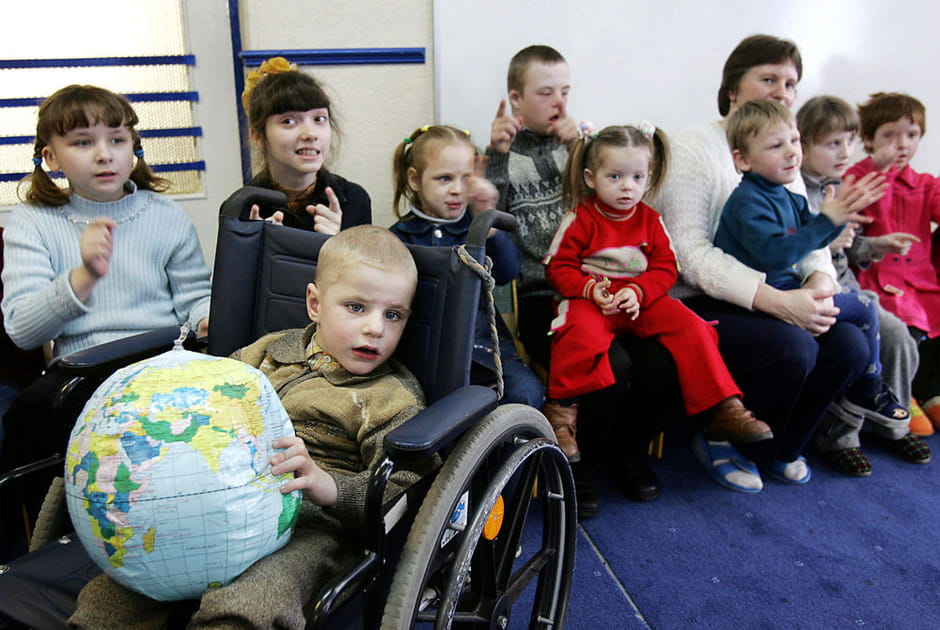 Enfants handicap&eacute;s