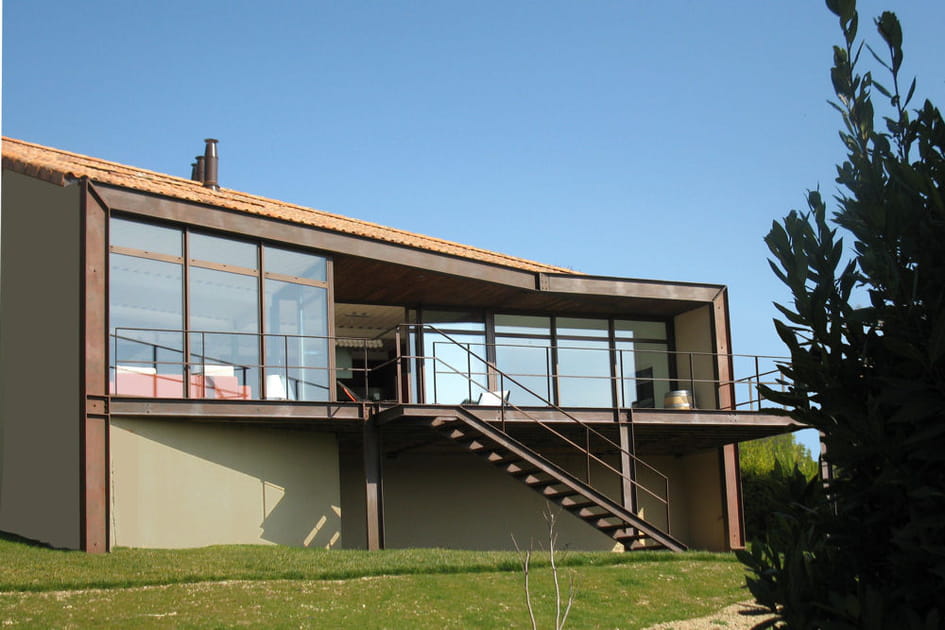 Maison Trap&egrave;ze &agrave; La Roche-Vineuse (71)