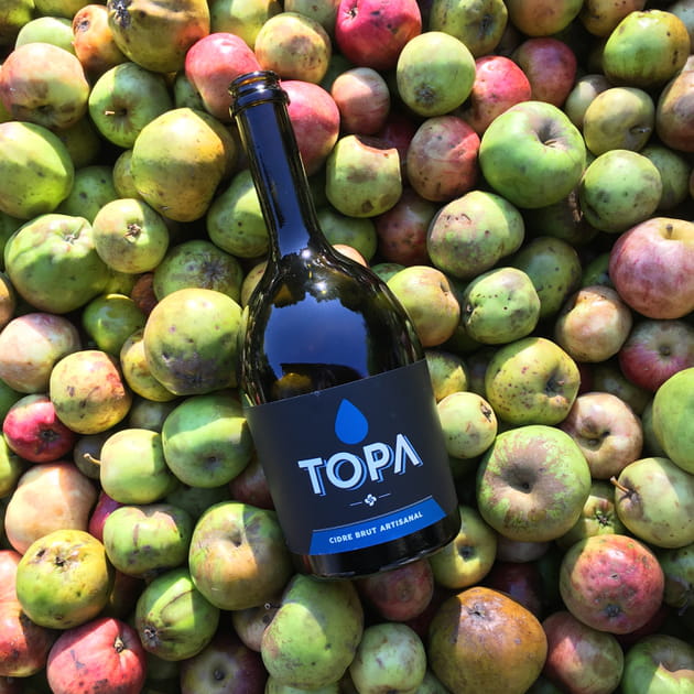 Topa, un cidre brut artisanal au Pays Basque